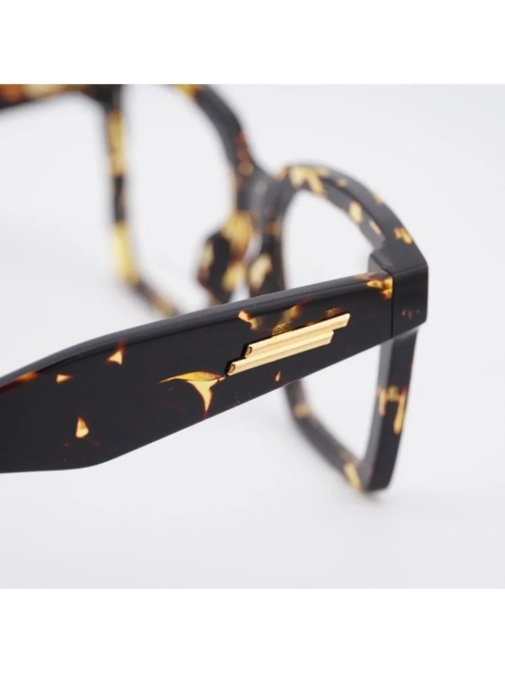 Bottega Veneta BV1458O 002 Eyeglasses Havana 52mm Square Frame